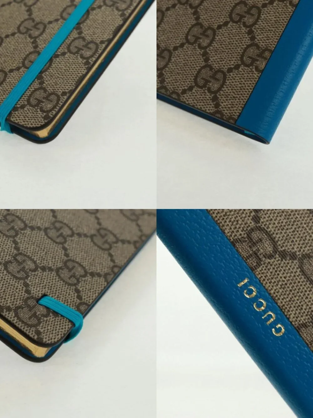 GUCCI GG Supreme Disney Note PVC Beige Auth 163733M